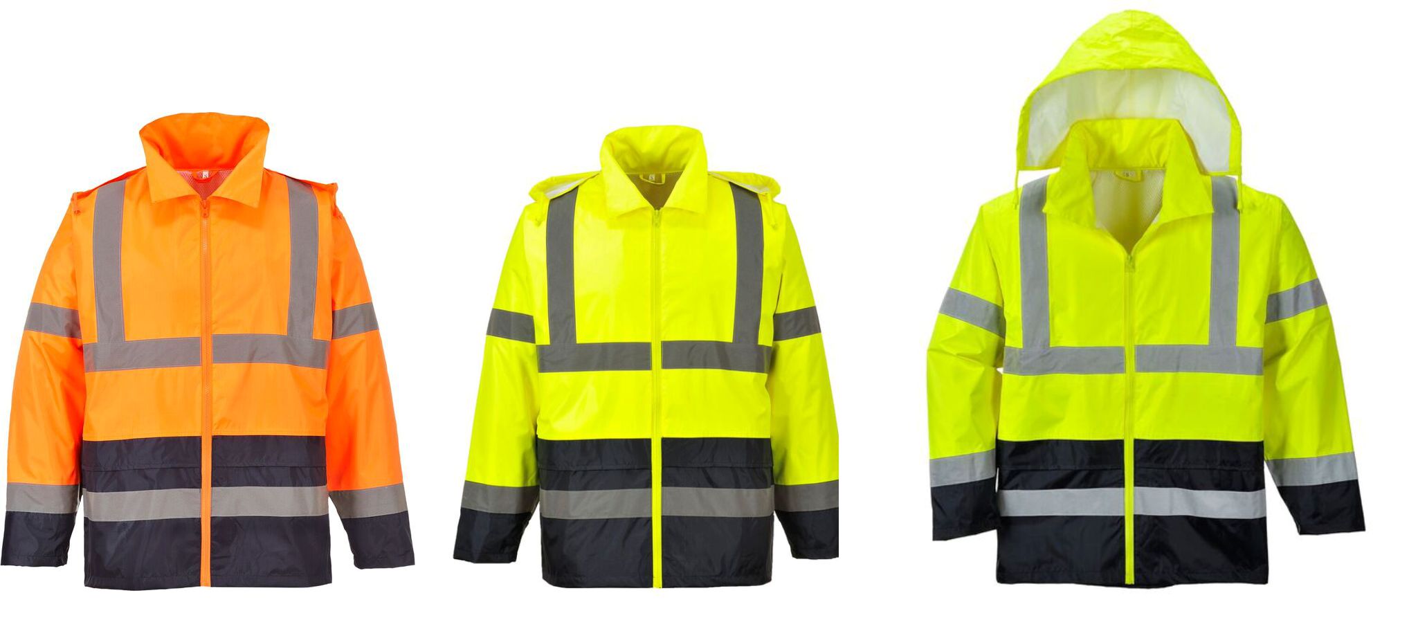 H443 Classic Contrast Rain Jacket  H443 Classic Contrast Rain Jacket